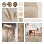 Moodboard - 500 x 500 mm - Nordic Calm