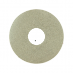 Zelfkl. rozet (17 mm) beige beton donker (10 st.) 0