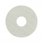 Zelfkl. rozet (17 mm) eiken beige wit 0