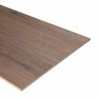 Dubbel stootbord Giaveno Warm Noten 90x40cm