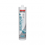 Soudal Siliconenkit Transparant grijs/trijs 300 ml