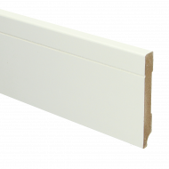 MDF Tijdloze plint 90x12 wit voorgelakt RAL 9010 0