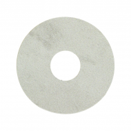 Zelfkl. rozet (17 mm) beton licht 0