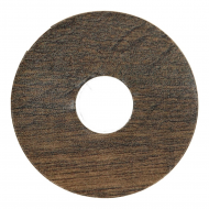 Zelfkl. rozet (17 mm) Country Oak brown (10 st.)