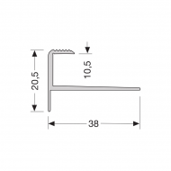 Küberit 811 trapneus 10,5 mm F2 RVS 0