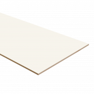 Dubbel stootbord folie 115 x 40 cm RAL9010/RAL7043