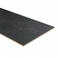 Dubbel stootbord beton antraciet PRO 138 x 40 cm