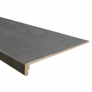 PP traptrede beton grijs PRO 138 x 50 cm