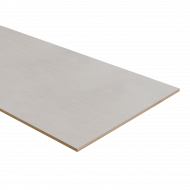 Dubbel stootbord loft grijs 92 x 40 cm