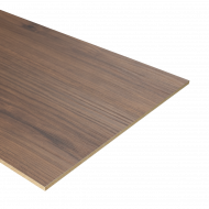 Dubbel stootbord Giaveno Warm Noten 90x40cm