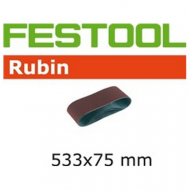 Schuurband Rubin BS75/533x75-P100-RU/ 10st 0