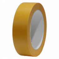 Afplaktape washi oranje 25 mm, 50 mtr