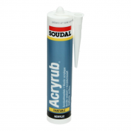 Soudal Acryrub afdichtkit wit 310 ml 0