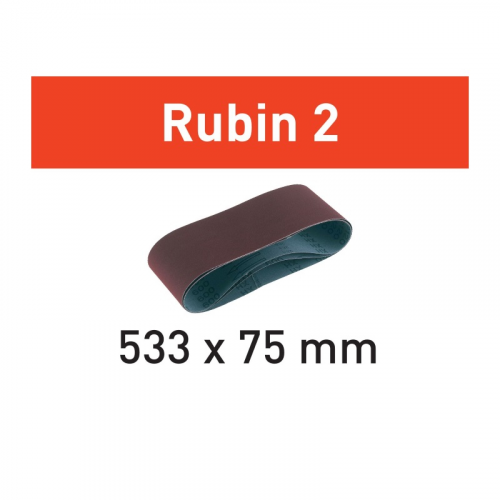 Schuurband Rubin BS75/533x75-P 60-RU/ 10st 0