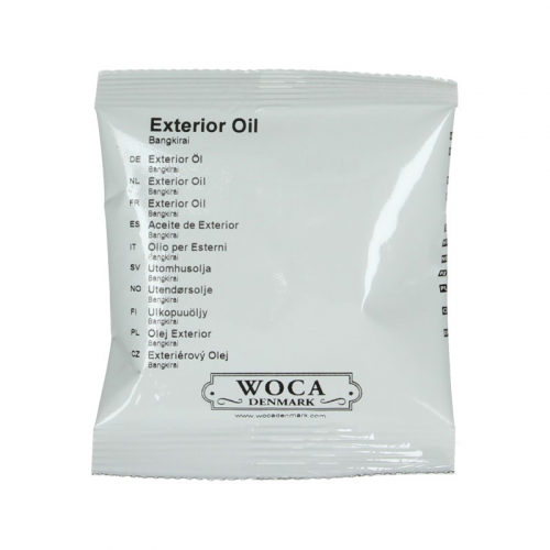 WOCA Tester Exterior oil bangkirai 0