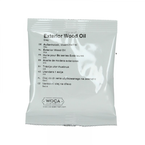 WOCA Tester Exterior oil grijs 0