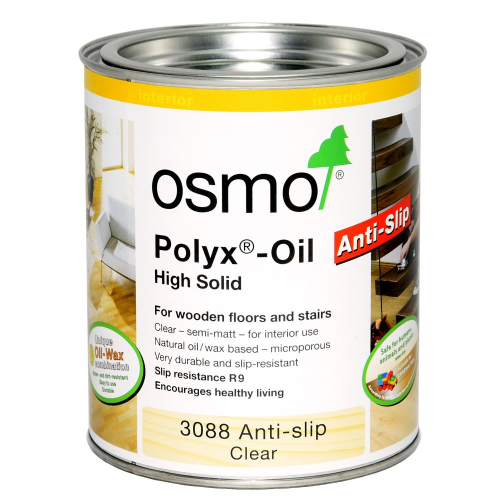 OSMO Hardwax Olie 3088 Kl. Anti-Slip R9 2,5L 0