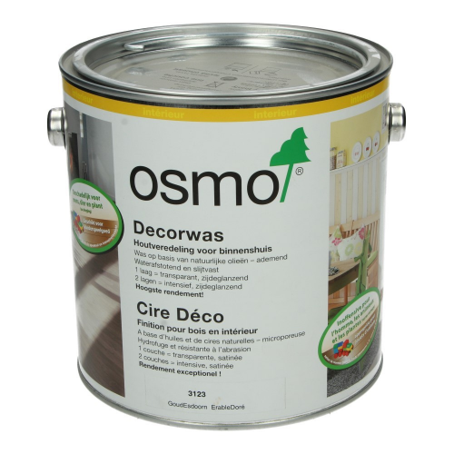 OSMO Decorwas TR3123 Esdoorn 2,5L 0