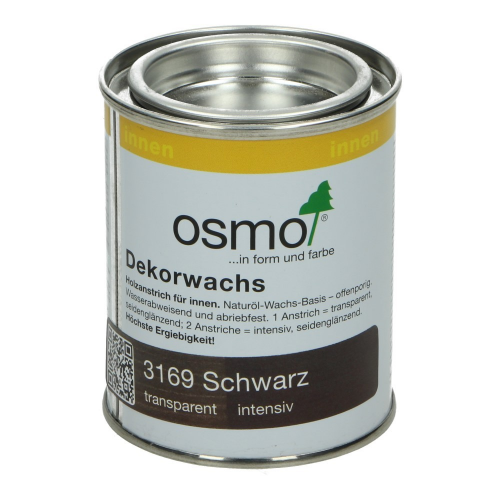 OSMO Decorwas Creativ 3169 zwart 0,125L 0