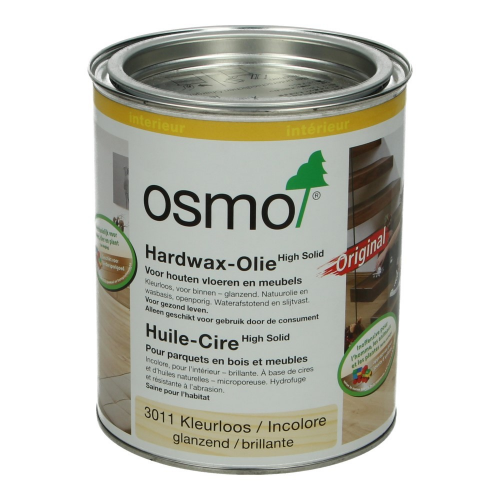 Osmo Hardwaxolie kleurloos 3011 glanzend 0,75L 0