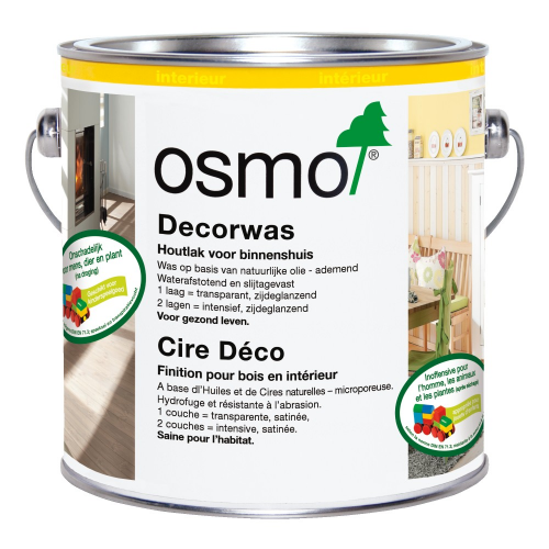 Osmo Decorwas Transparant 3101 kleurloos 2,5L 0